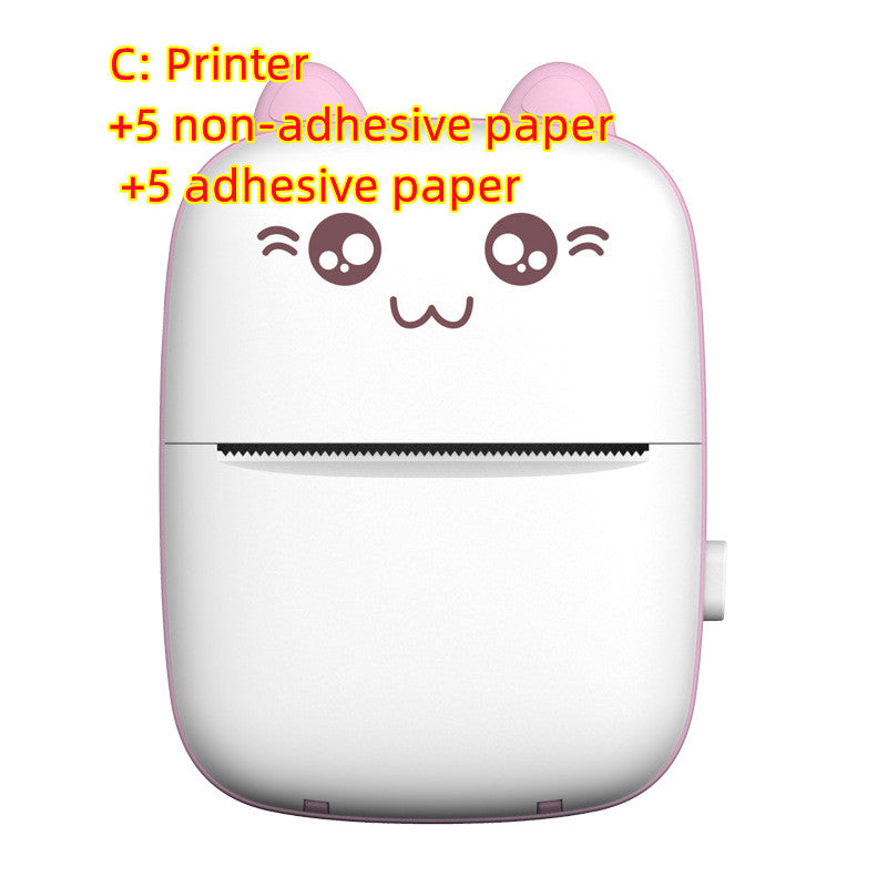 ⭐ Mini Impresora Portátil A6 | Bluetooth & WiFi, 200 dpi, Sin Tinta | Fotos, Notas, Etiquetas y Apuntes | Ideal para Estudiantes