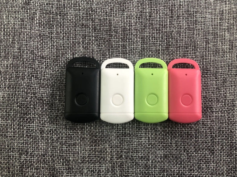 ⭐ Dispositivo Antipérdida para Niños, Ancianos y Mascotas | Localizador Bluetooth 25 m | Ligero, Portátil y con Clip Colgante | ABS Resistente – Negro/Rosa/Verde/Blanco