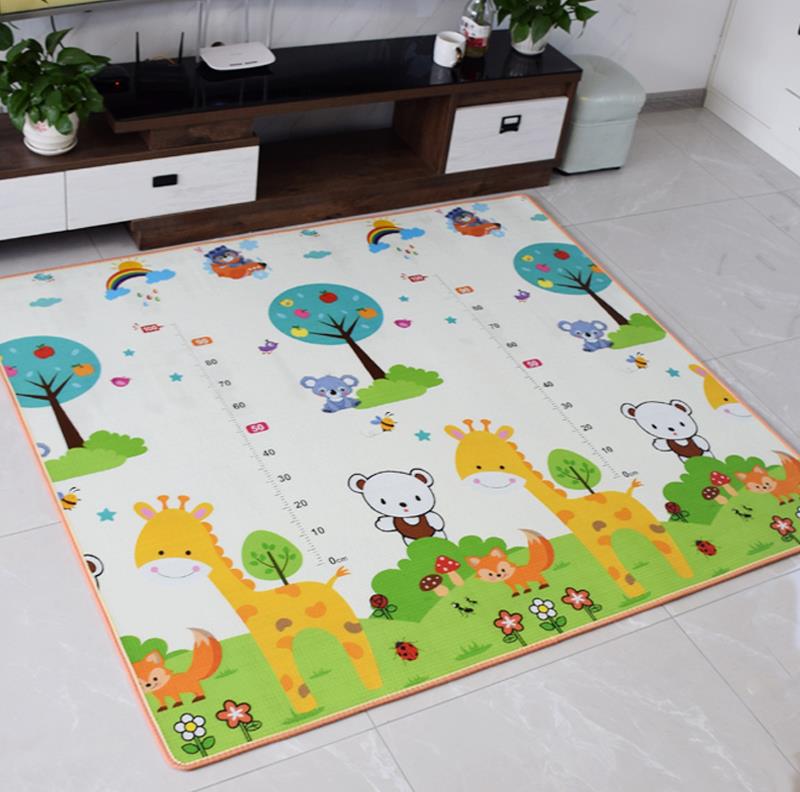 Alfombra Infantil Plegable para Bebés y Niños – Tapete Acolchado para Gateo y Juego | Uso en Salón