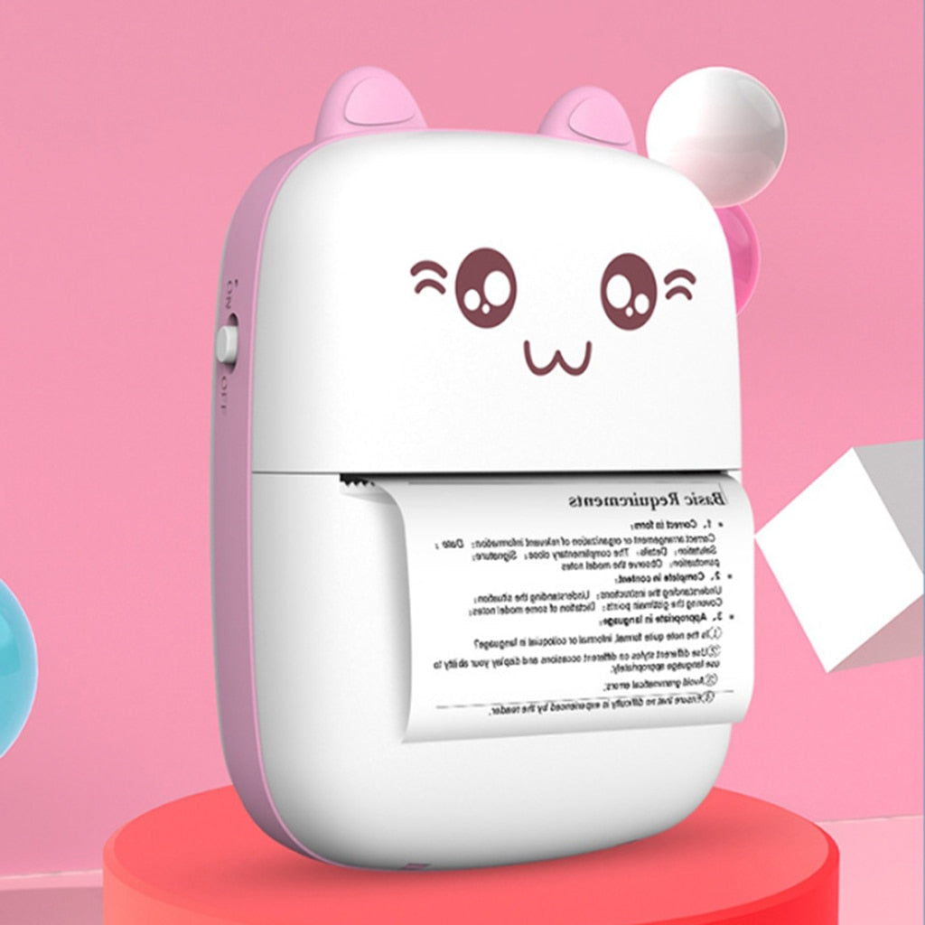 ⭐ Mini Impresora Portátil A6 | Bluetooth & WiFi, 200 dpi, Sin Tinta | Fotos, Notas, Etiquetas y Apuntes | Ideal para Estudiantes