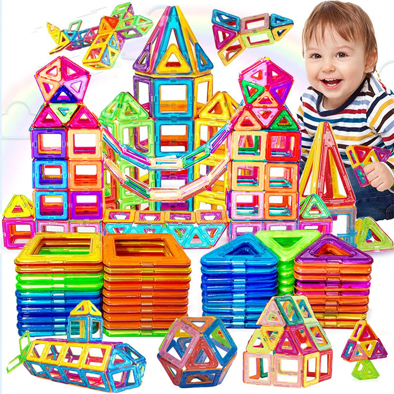 ⭐ Bloques de Construcción Magnéticos para Niños | Set DIY Educativo de Imanes, ABS Seguro y No Tóxico | Juguete Creativo STEM