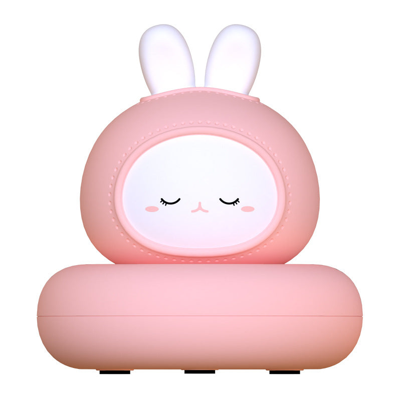 ⭐ Lámpara LED de Mesita con Sensor Táctil “Cute Pets” | Luz Nocturna Inteligente, 3W, Batería, Diseño Moderno | Conejito, Gatito, Patito o Osito