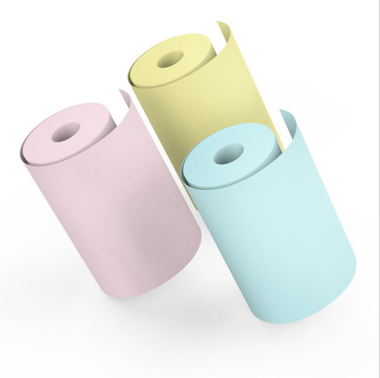 ⭐ Mini Impresora Térmica Bluetooth Portátil | Sin Tinta, Fotos 5.7 cm, Rollos (HD, Adhesivo, Colores, 10 Años) | Compatible con Móvil – Rosa/Azul/Negro
