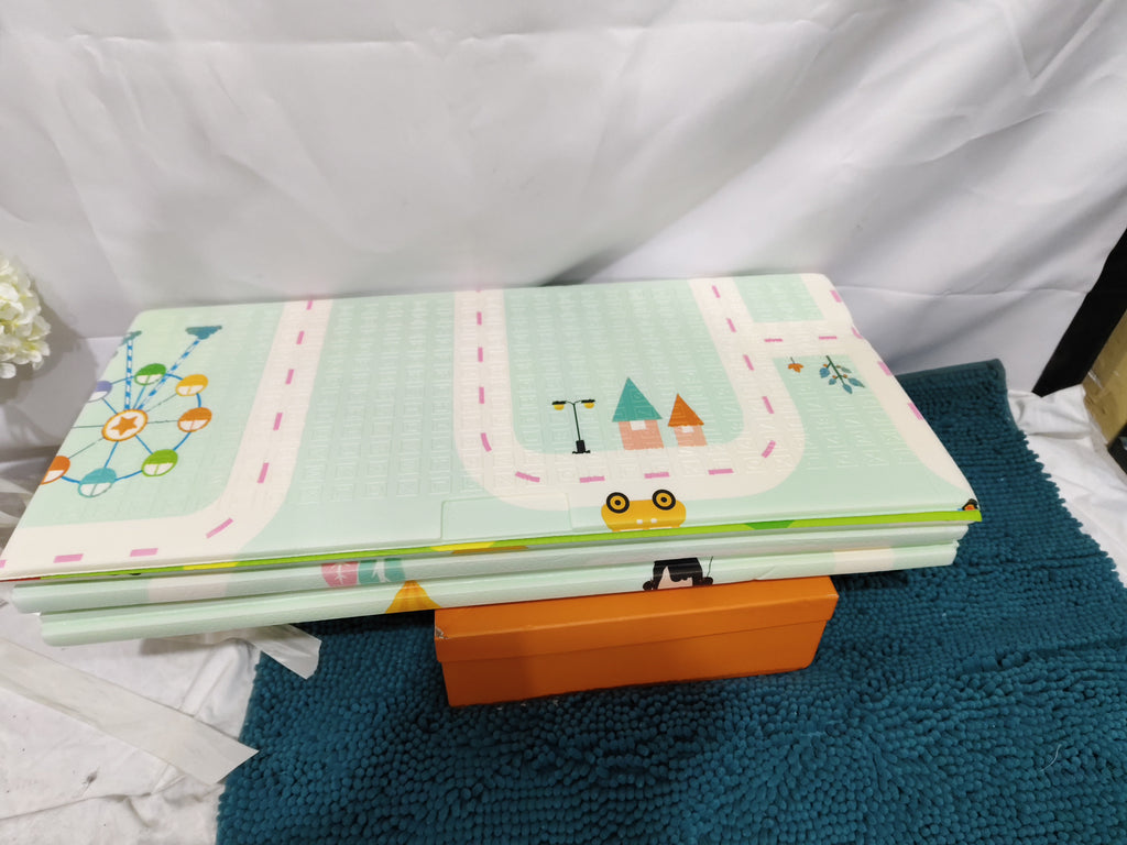 Alfombra Infantil Plegable para Bebés y Niños – Tapete Acolchado para Gateo y Juego | Uso en Salón