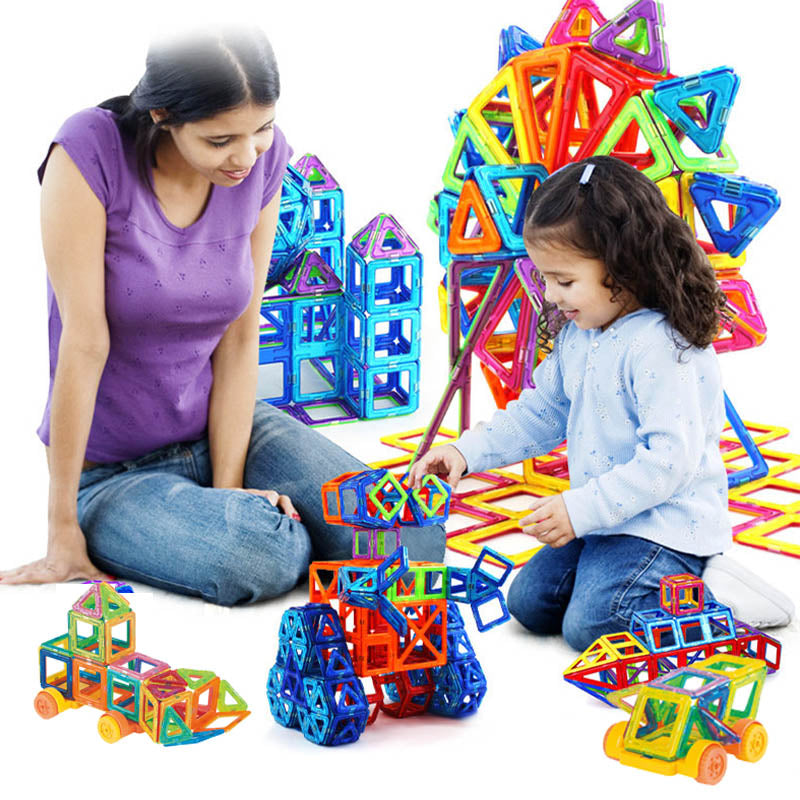 ⭐ Bloques de Construcción Magnéticos para Niños | Set DIY Educativo de Imanes, ABS Seguro y No Tóxico | Juguete Creativo STEM